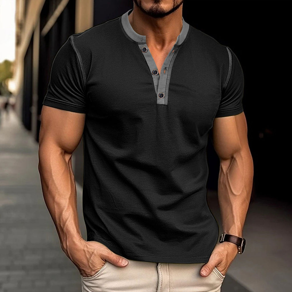 Classic V-Placket Polo