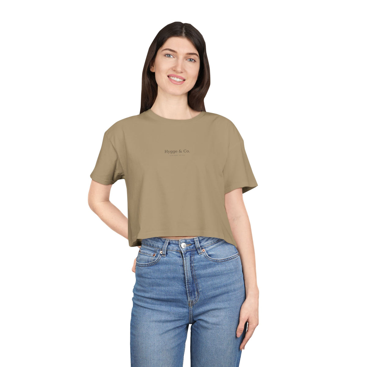 Hygge & Co. Women's Cropped Tee