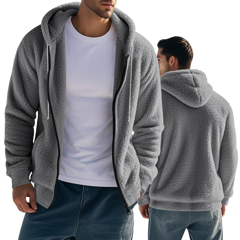 Hooded Knit Cardigan