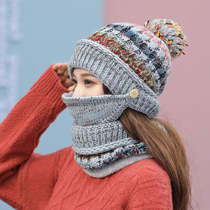 Ribbed Knit Winter Hat