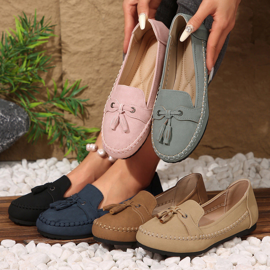 Soft Round-Toe Loafers