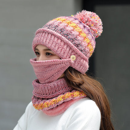 Ribbed Knit Winter Hat