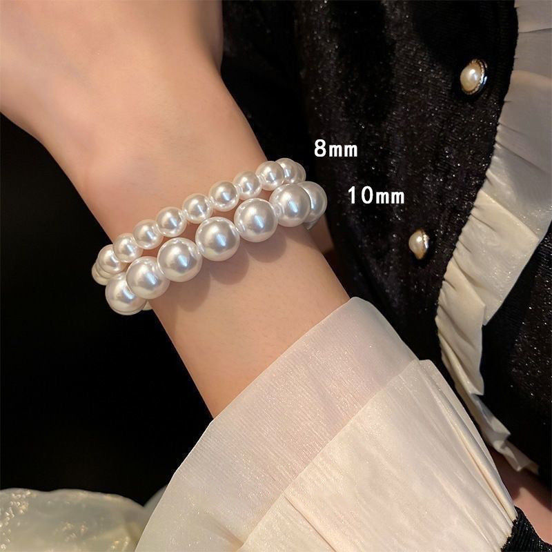 Classic Pearl Bead Bracelet
