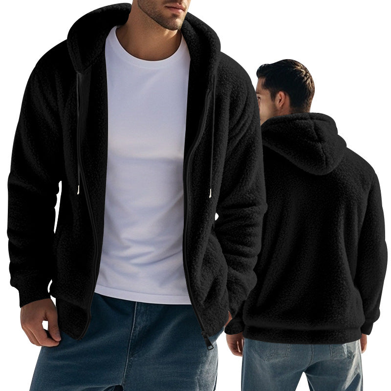 Hooded Knit Cardigan