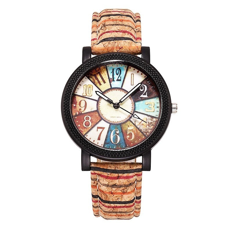 Vintage Leather Strap Watch