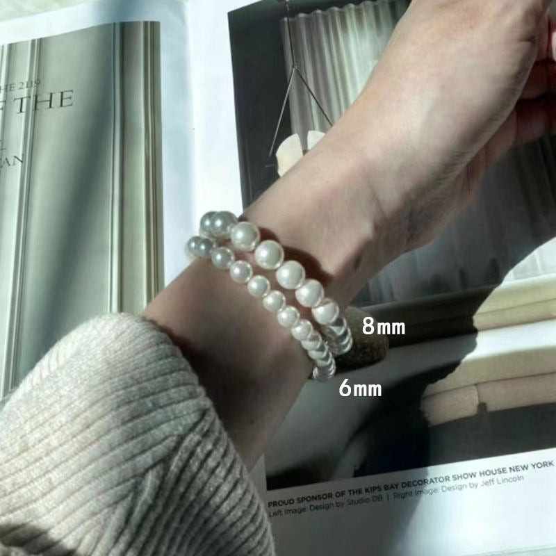 Classic Pearl Bead Bracelet