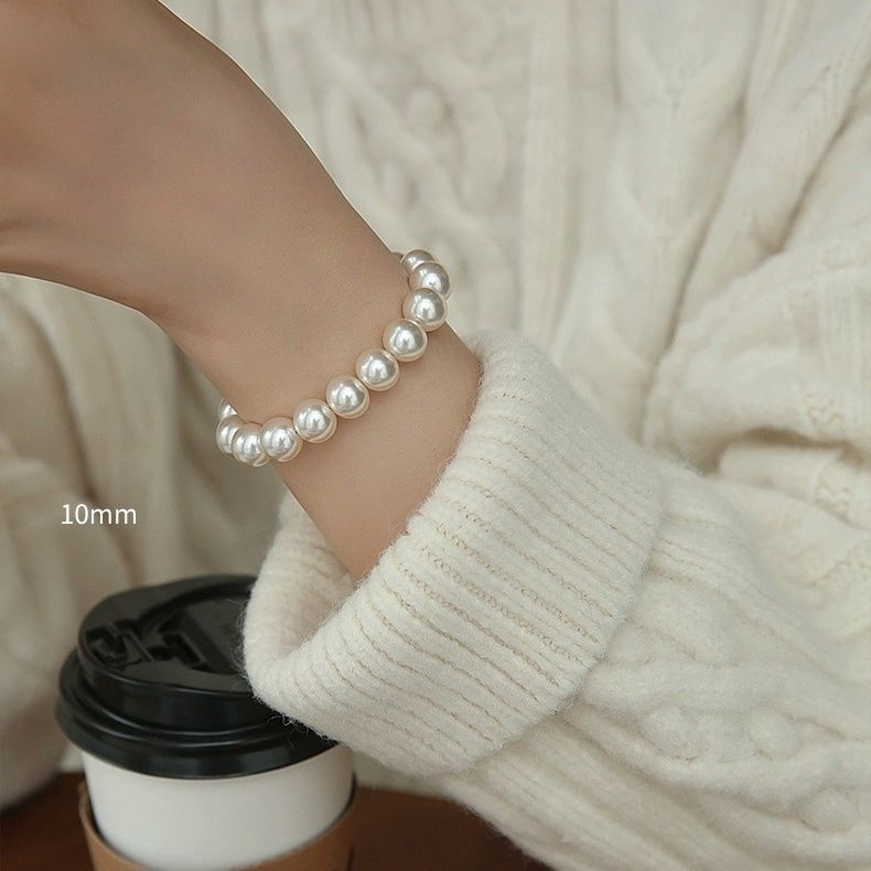 Classic Pearl Bead Bracelet