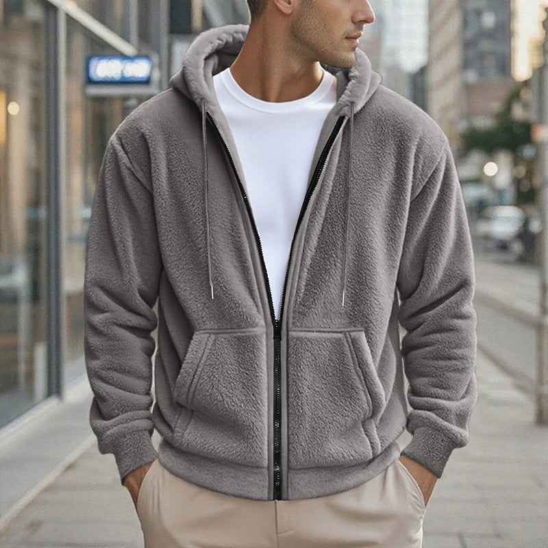 Hooded Knit Cardigan