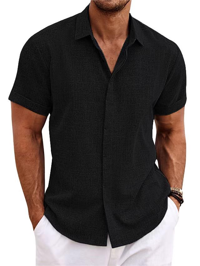 Relaxed Linen Crew Tee