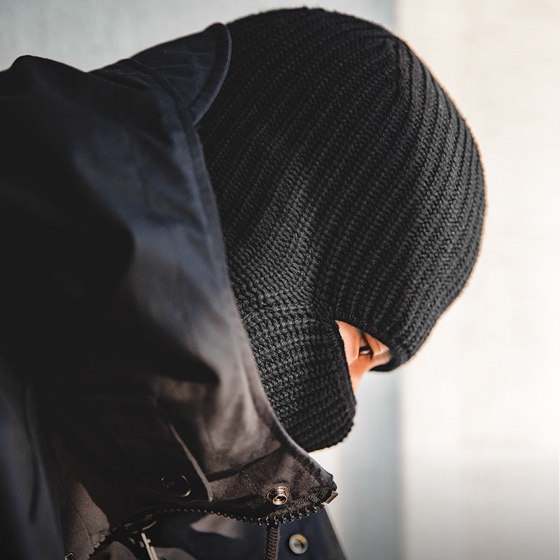 Vintage Panel Knit Beanie