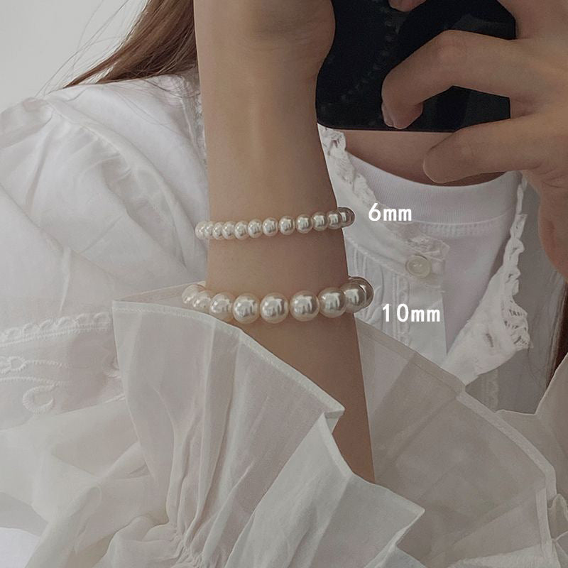 Classic Pearl Bead Bracelet